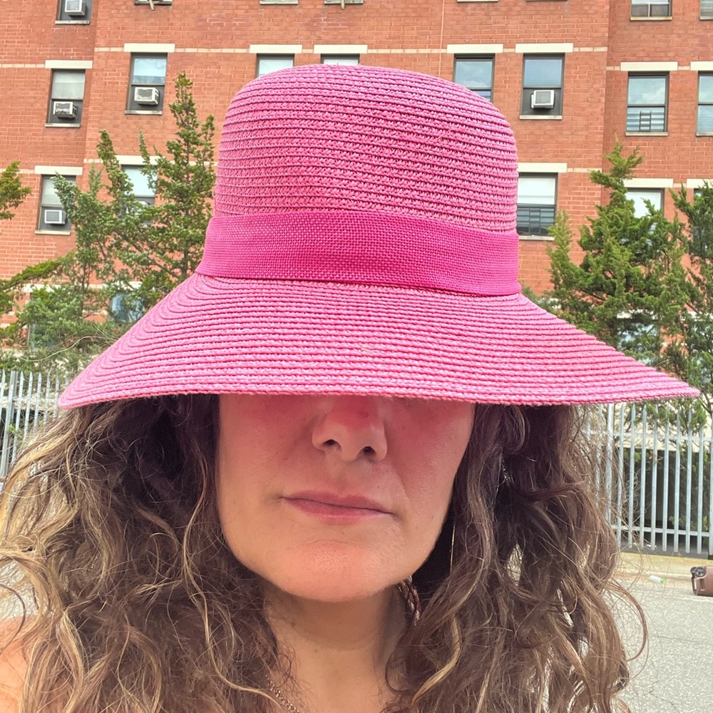 Pink summer hat!